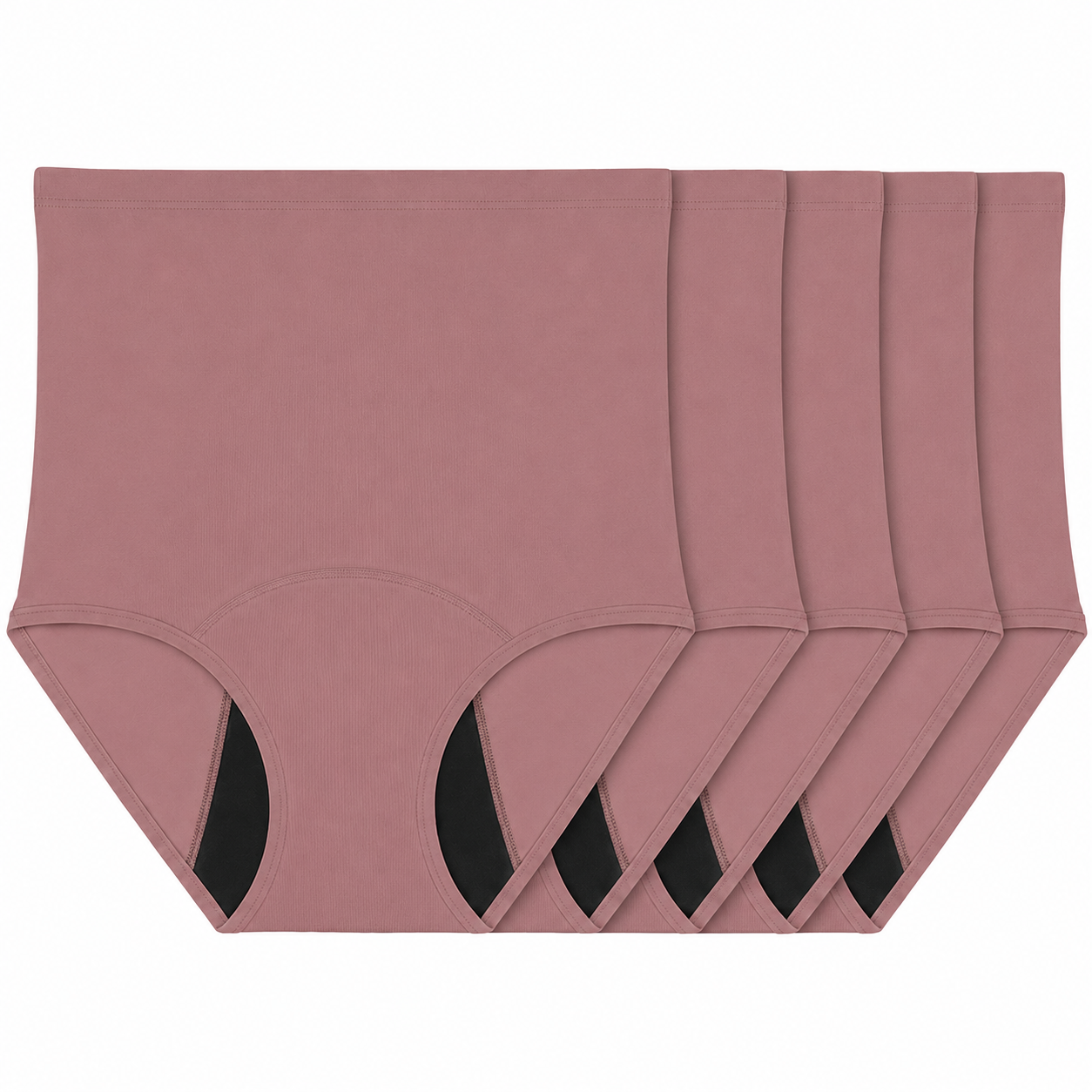 Culottes Éva — Taille Haute Ultra-Confort ( Ensemble de 5 )