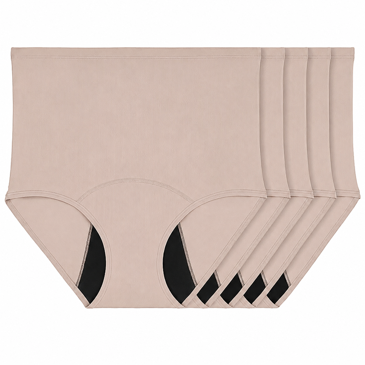 Culottes Éva — Taille Haute Ultra-Confort ( Ensemble de 5 )