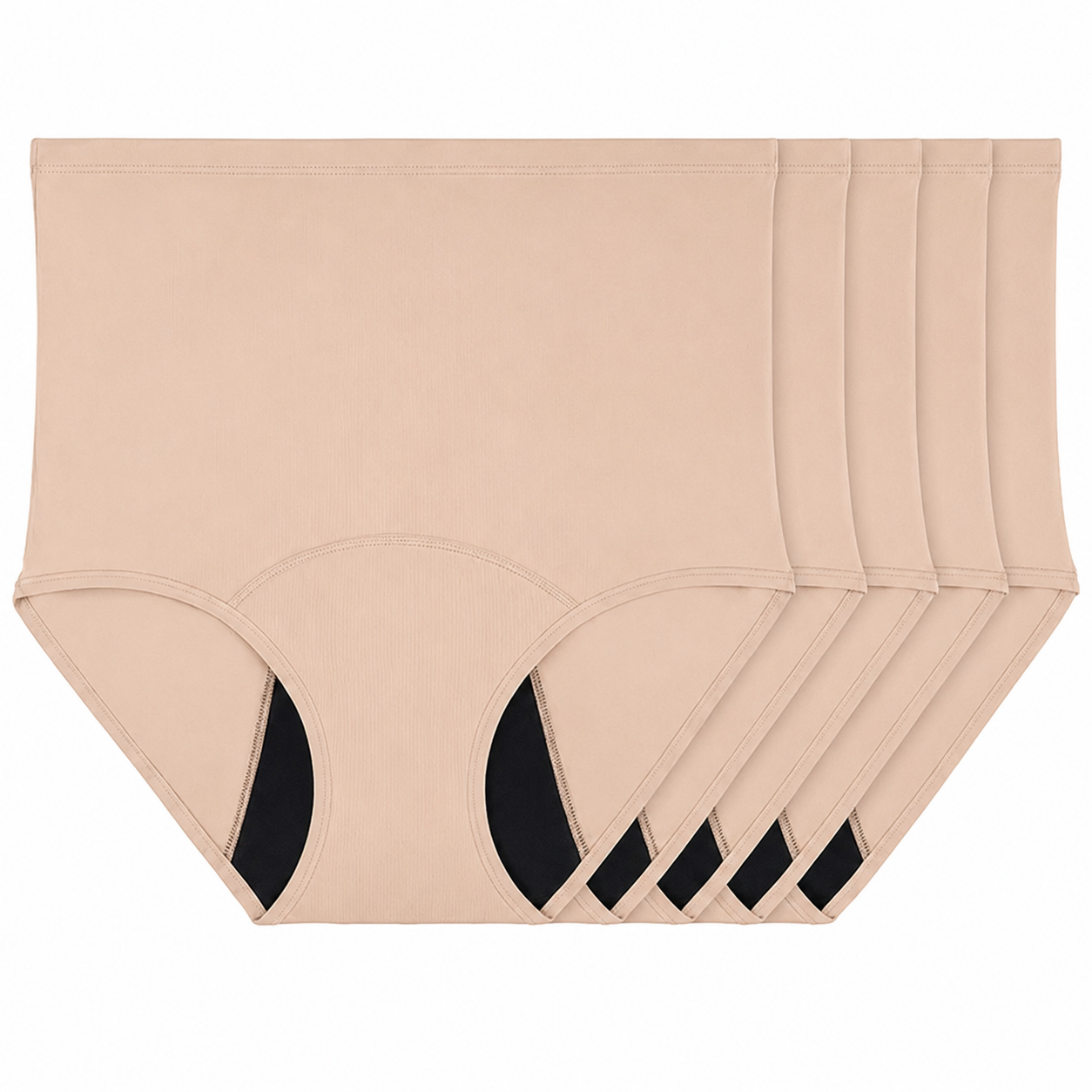 Culottes Éva — Taille Haute Ultra-Confort ( Ensemble de 5 )